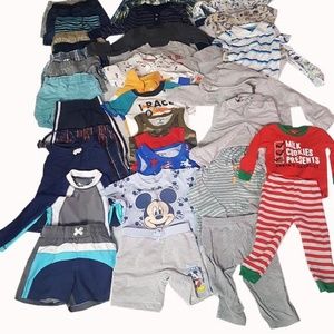 12 Month Boy Baby Clothes Sets Shorts Shirt Onsies